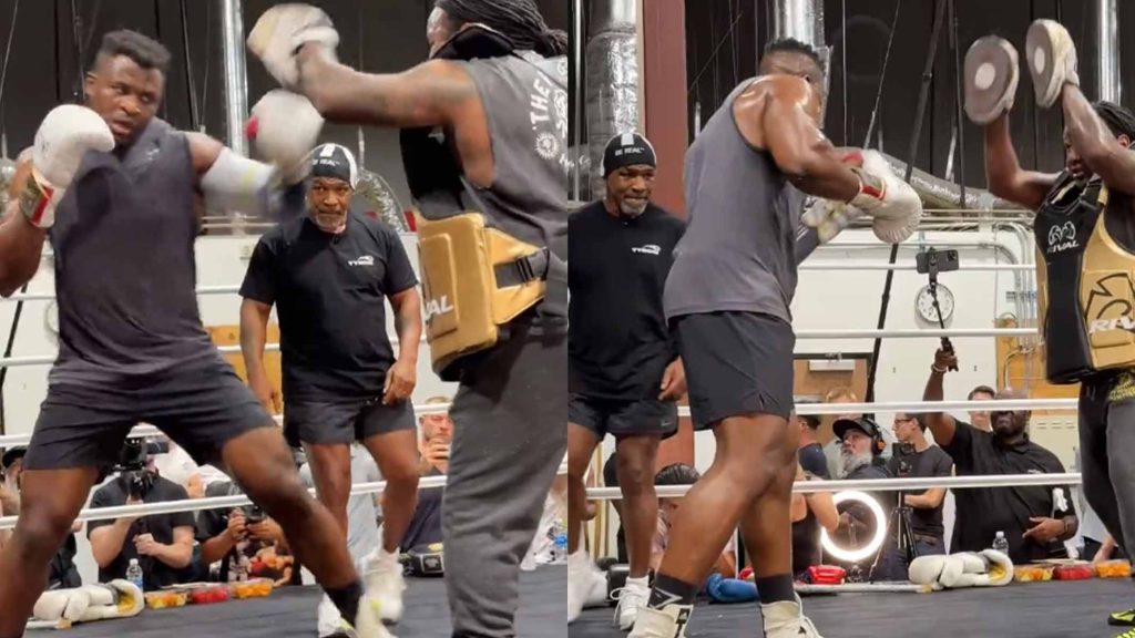 Mike Tyson coache Francis Ngannou