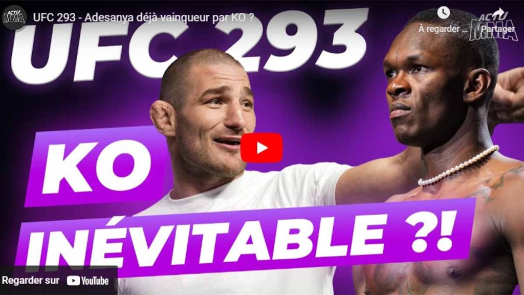 UFC293 : le podcast ! Israel Adesanya affronte Sean Strickland