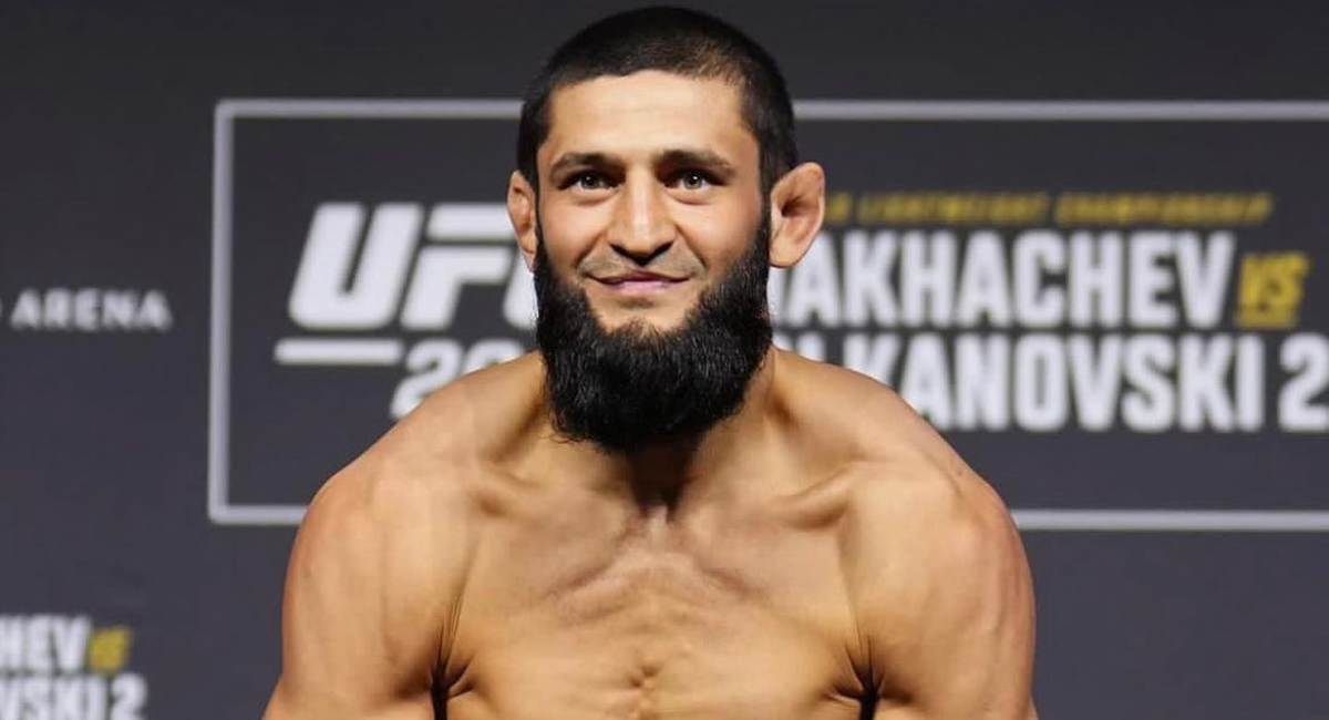 Khamzat Chimaev fait son entrée dans le classement des poids moyens de l'UFC, découvrez sa place