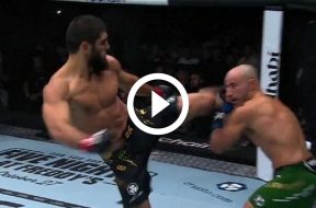 Makhachev UFC 294 KO