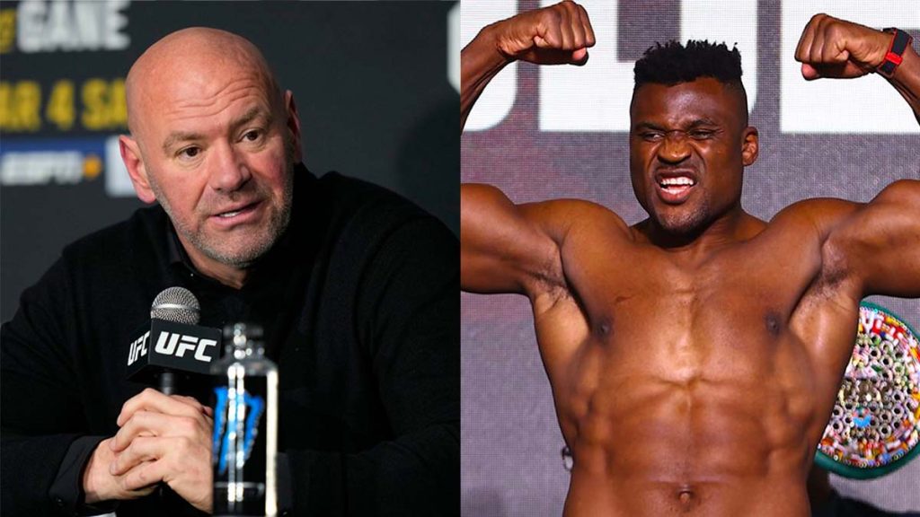 Dana White fait l'éloge de Francis Ngannou après son combat contre Tyson Fury