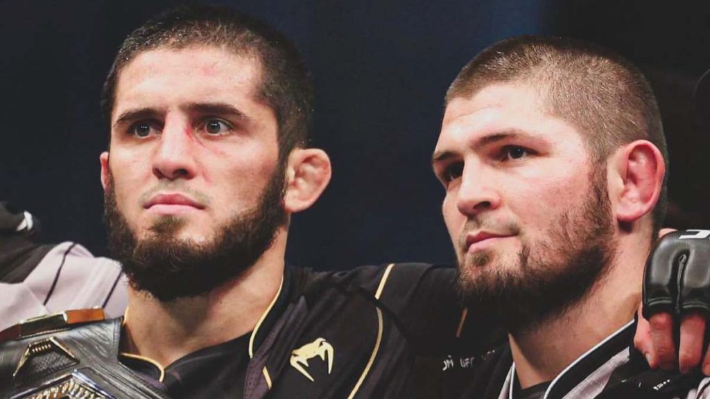 Khabib Nurmagomedov félicite Islam Makhachev pour son classement pound for pound UFC