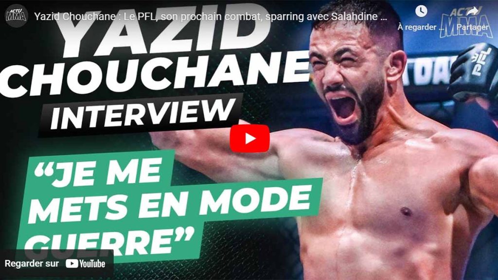 Interview exclsuive de Yazid Chouchane - PFL