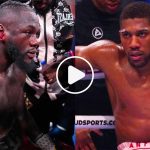 Anthony Joshua Deontay Wilder podcast