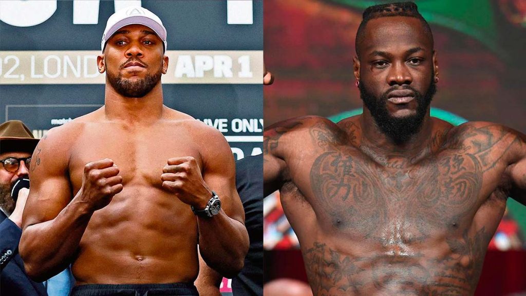 Anthony Joshua et Deontay Wilder : la carte, les horaires et comment le regarder