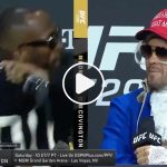 Colby Covington dépasse les bornes en conférence de presse, Leon Edwards pète les plombs