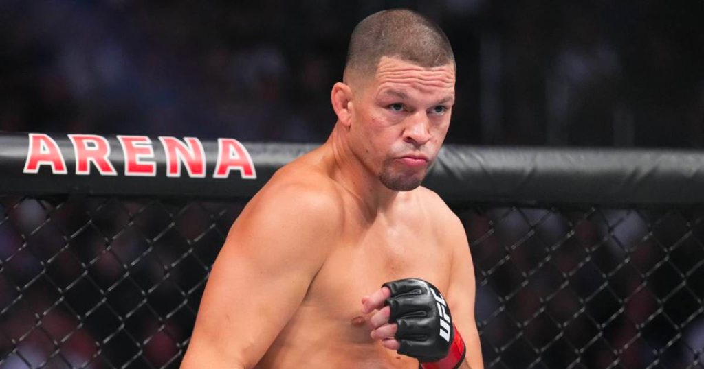 Nate Diaz tease un retour à l'UFC 300 contre un champion en titre de l'UFC !