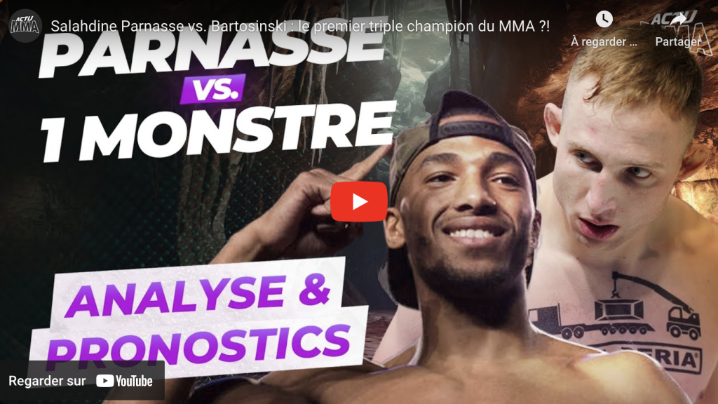 Salahdine Parnasse deviendra t-il triple le premier champion de l'Histoire du MMA samedi soir ?!