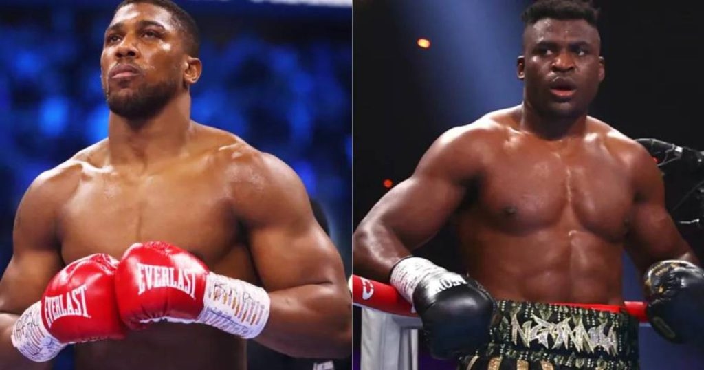 francis ngannou anthony joshua