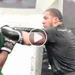 Ciryl Gane fait un sparring avec l'ancien champion du Glory Tariq Osaro, le niveau est incroyable