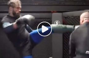 Eddie-Hall-KO-entraînement-high-kick-MMA-Vidéo