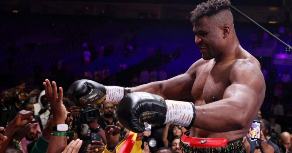 Francis Ngannou Anthony Joshua