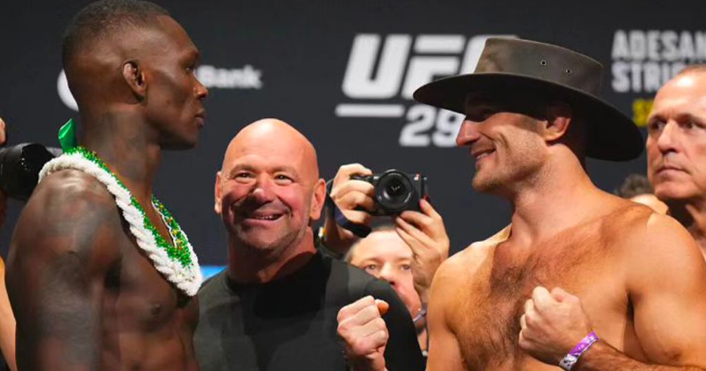 La théorie de Sean Strickland sur la défaite d'Israel Adesanya à l'UFC 293