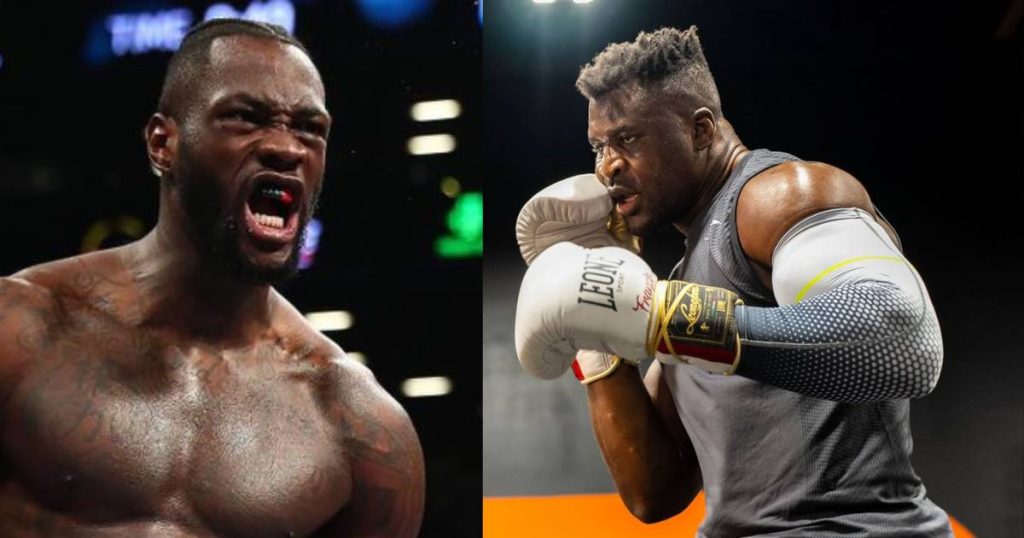 Francis Ngannou Deontay Wilder