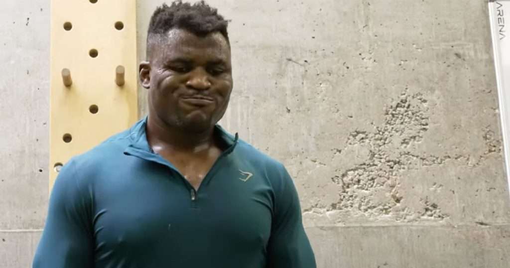 Francis Ngannou dévoile les images qui précèdent son choc contre Anthony Joshua