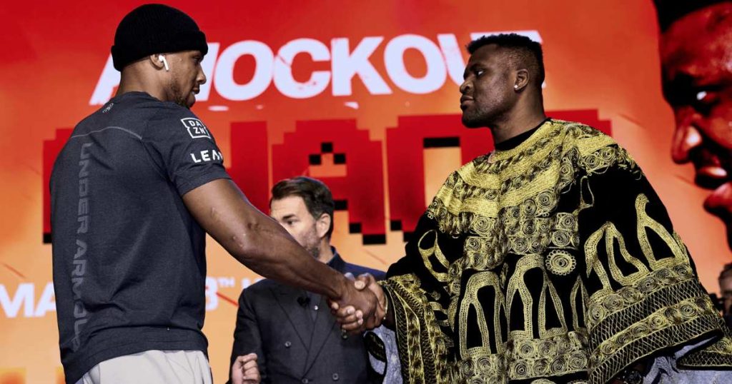 anthony joshua Francis Ngannou