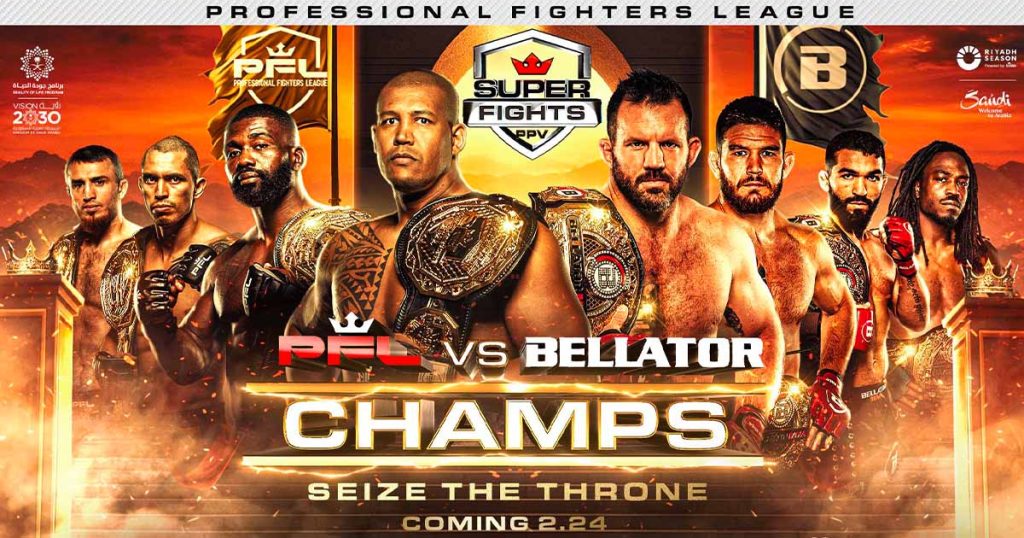 PFL vs. Bellator : la carte, les horaires et comment regarder