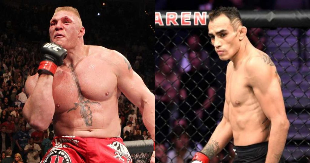 brock lesnar tony ferguson