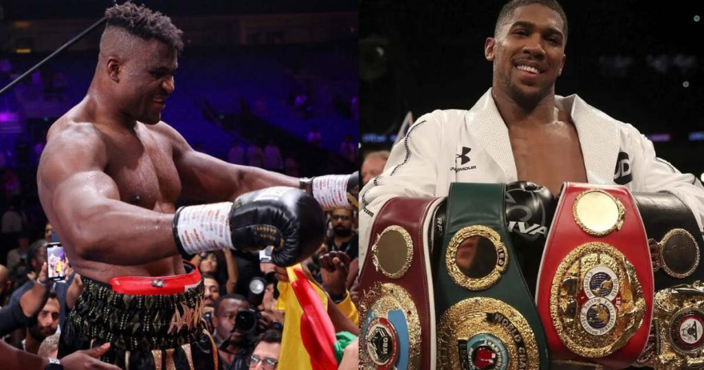 francis Ngannou anthony joshua