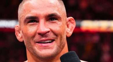 Beno&icirc;t-Saint-Denis-Dustin-Poirier-Dana-White-KO-UFC-299-MMA