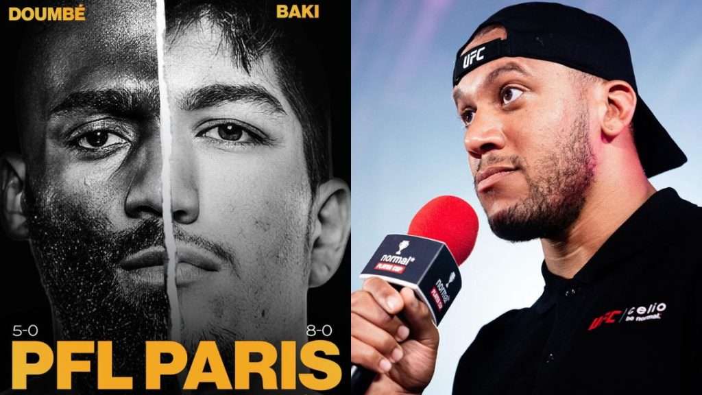 Cédric Doumbé et Baysangur 'Baki' Chamsoudinov s'affronteront le 9 mars en tête d'affiche du PFL Paris 2. L'ancien champion intérimaire des poids lourds de l'UFC, Ciryl Gane, a partagé son analyse lors d'un live sur sa chaîne Twitch.