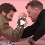 Conor McGregor et Jake Gyllenhaal font un bras de fer... entourés de chiots !