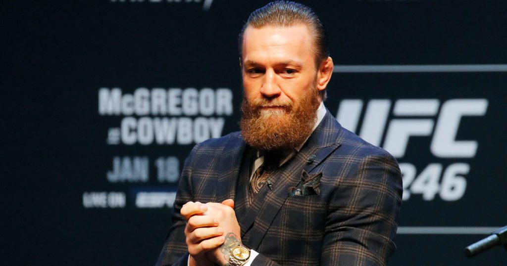 Conor McGregor admet que l'UFC offre moins d'argent que d'autres promotions