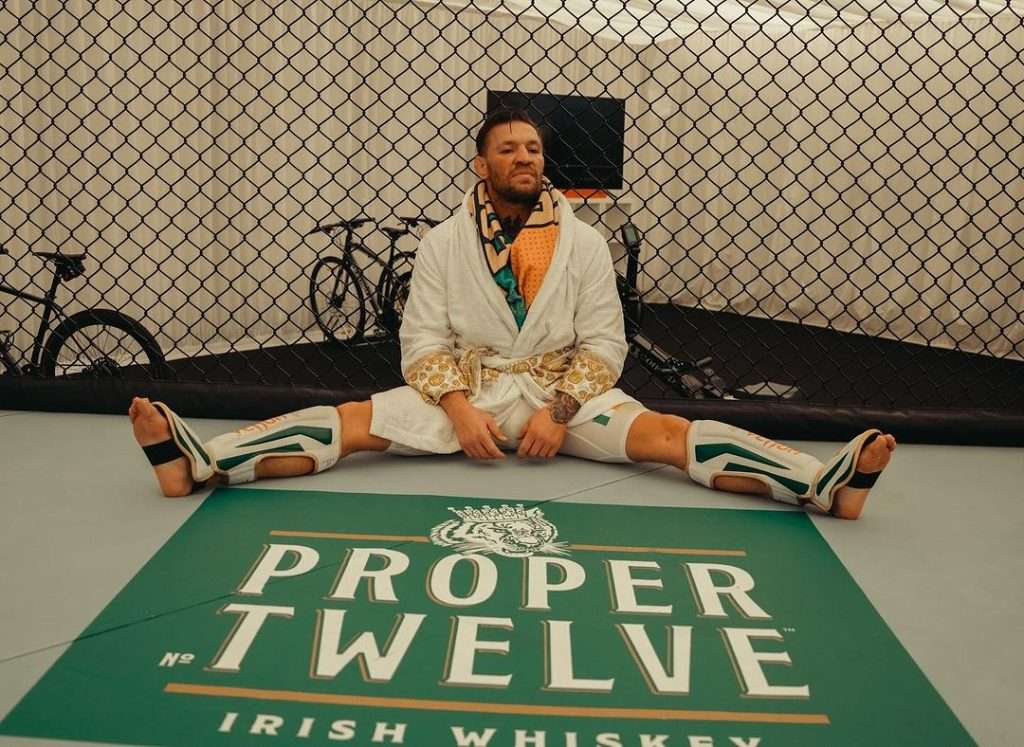 Conor McGregor entraînement