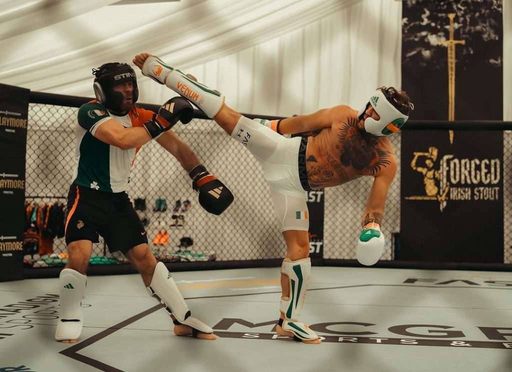 Conor McGregor entraînement