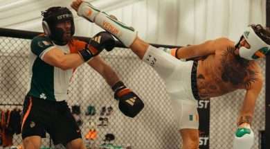 Conor-McGregor-images-retour-entra&icirc;nement-UFC-MMA