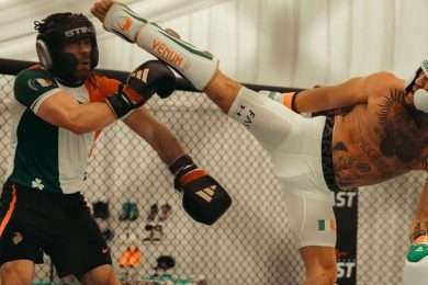 Conor-McGregor-images-retour-entra&icirc;nement-UFC-MMA