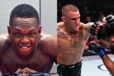Israel-Adesanya-a-r&eacute;agi-&agrave;-la-d&eacute;faite-de-Beno&icirc;t-Saint-Denis-lors-de-UFC-299