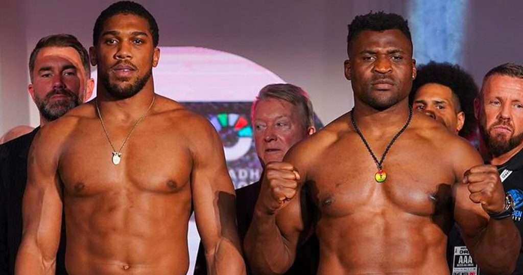 "Joshua bat Francis Ngannou dans un combat de MMA" : la déclaration choc d'une légende de l'UFC