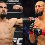 Khamzat Chimaev vs. Robert Whittaker : découvrez qui est le grand favori