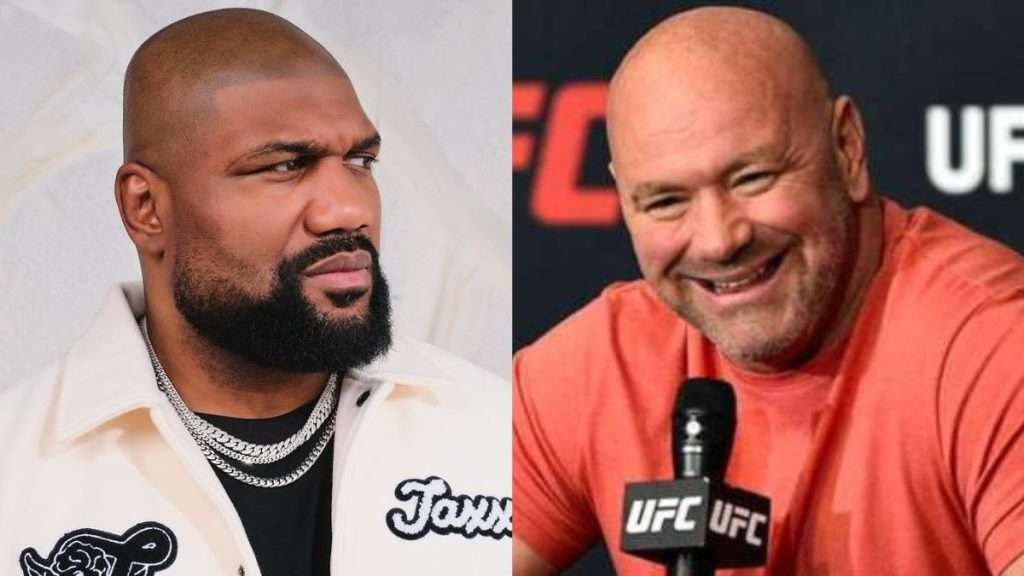 Dana White aime afficher publiquement les records des événements. Quinton 'Rampage' Jackson, légende de l'UFC, accuse le patron de l'UFC de gonfler les chiffres.