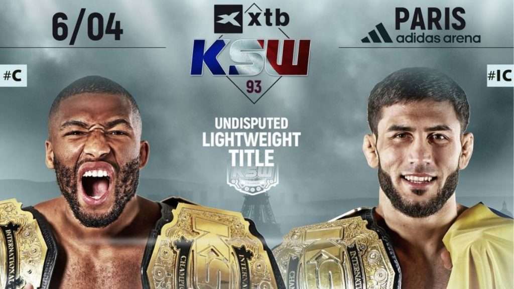 Le double champion du KSW, Salahdine Parnasse, sera en tête d'affiche le 6 avril lors du premier événement du KSW en France à l'Accor Arena de Paris. Il affrontera le champion intérimaire des poids légers, Valeriu Mircea.