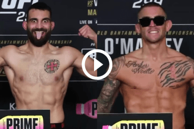 UFC-299-Beno&icirc;t-Saint-Denis-et-Dustin-Poirier-valident-la-pes&eacute;e