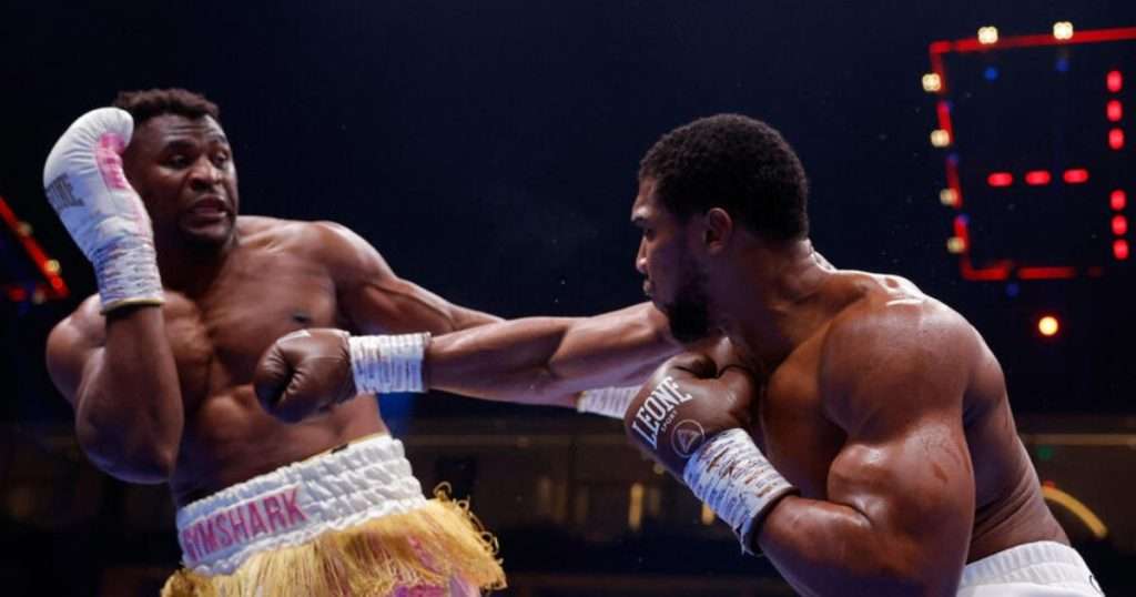 francis ngannou anthony joshua