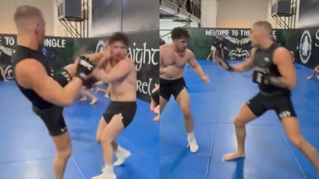 Conor McGregor va très bientôt faire son retour dans la cage et il se prépare sérieusement. Il travaille sur ses meilleurs kicks, comme on peut le voir lors de ses sparrings.