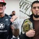 Dustin Poirier et Islam Makhachev se tournent autour depuis quelques semaines. L'Américain fait le point sur un potentiel combat.