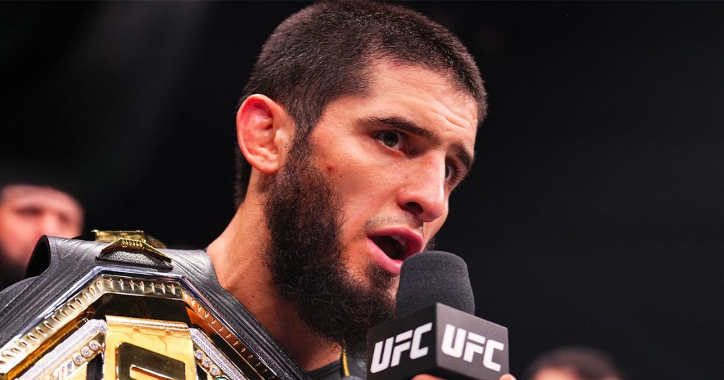 Islam Makhachev sur le point de quitter les poids légers de l'UFC