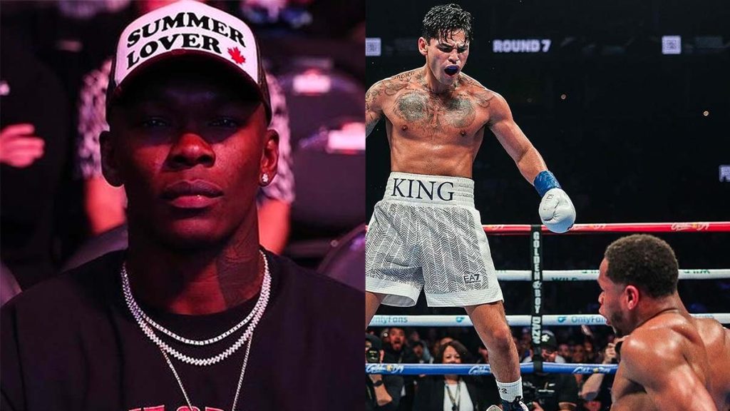 Israel Adesanya a perdu une énorme somme en pariant sur la victoire de Ryan Garcia sur Devin Haney