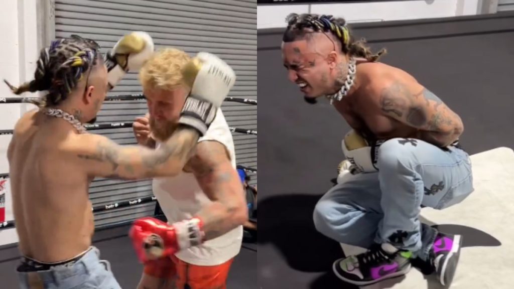 À l'approche d'un combat historique face à Mike Tyson, Jake Paul prend l'initiative de s'afficher avec de grosses célébrités américaines. L'influenceur devenu boxeur s'est amusé avec le rappeur Lil Pump.