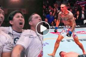 Max-Holloway-réaction-coin-KO-Gaethje-UFC-300-Vidéo