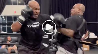 Mike-Tyson-entra&icirc;nement-Jake-Paul-Boxe-Vid&eacute;o