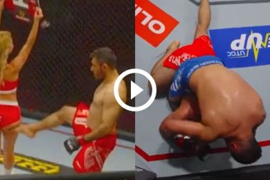 Un-combattant-qui-agresse-une-ring-girl-prend-un-instant-karma-et-perd-son-affontement-par-TKO