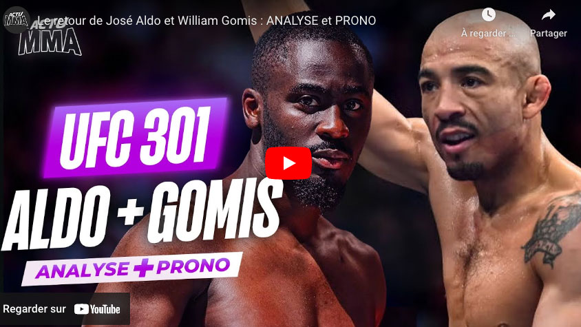 ufc 301 aldo gomis pronostic analyse