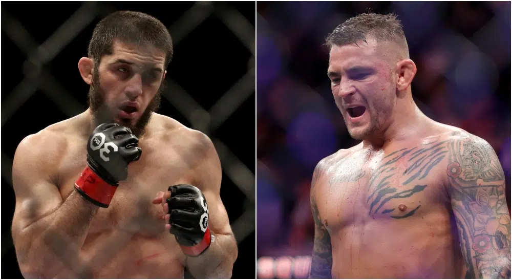 islam makhachev dustin poirier