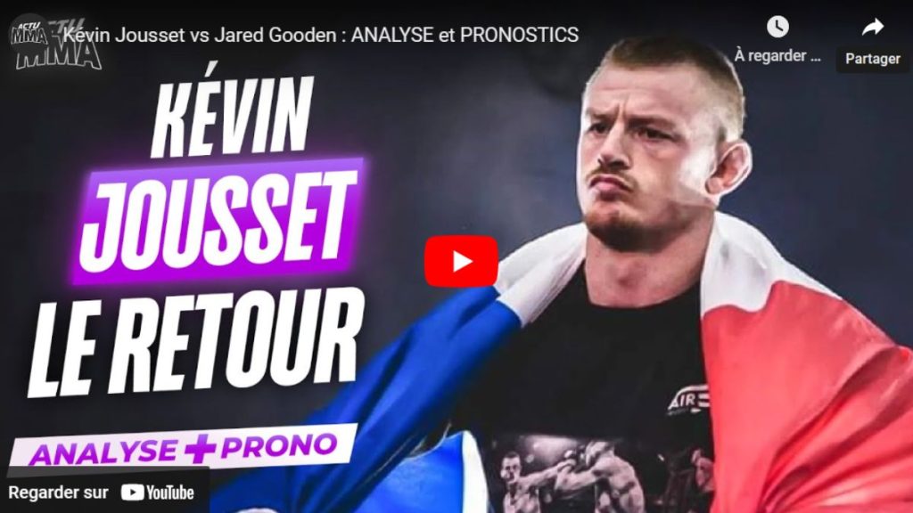 ufc fight night retour de Kevin Jousset