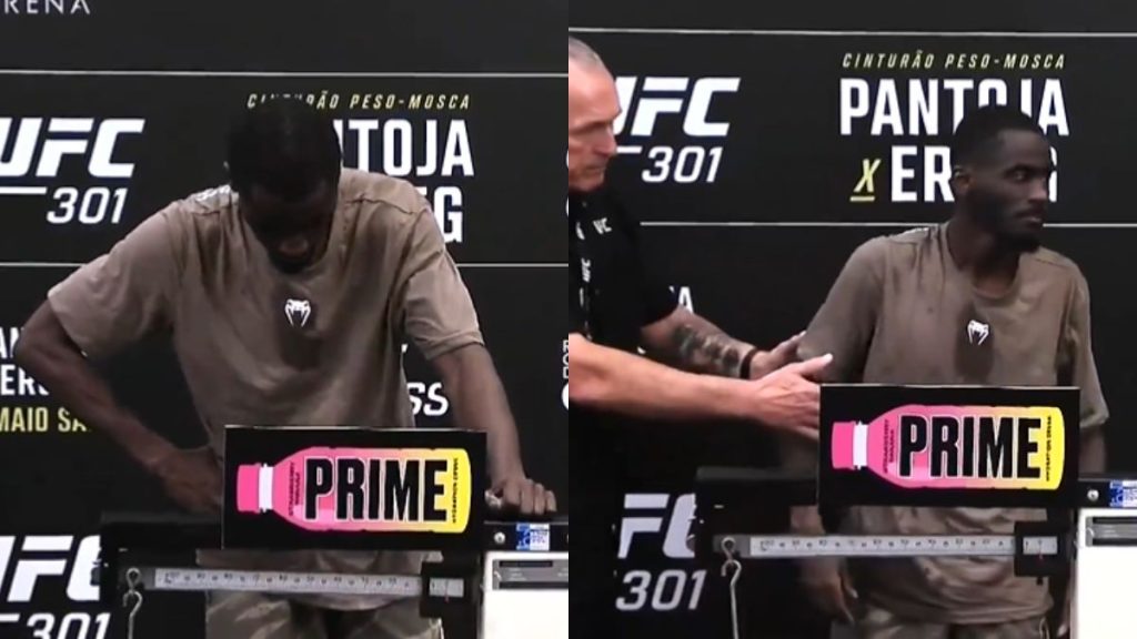 William Gomis, invaincu à l'UFC, va combattre ce week-end lors de l'UFC 301 au Brésil. Le Français était dans un état critique lors de la pesée.